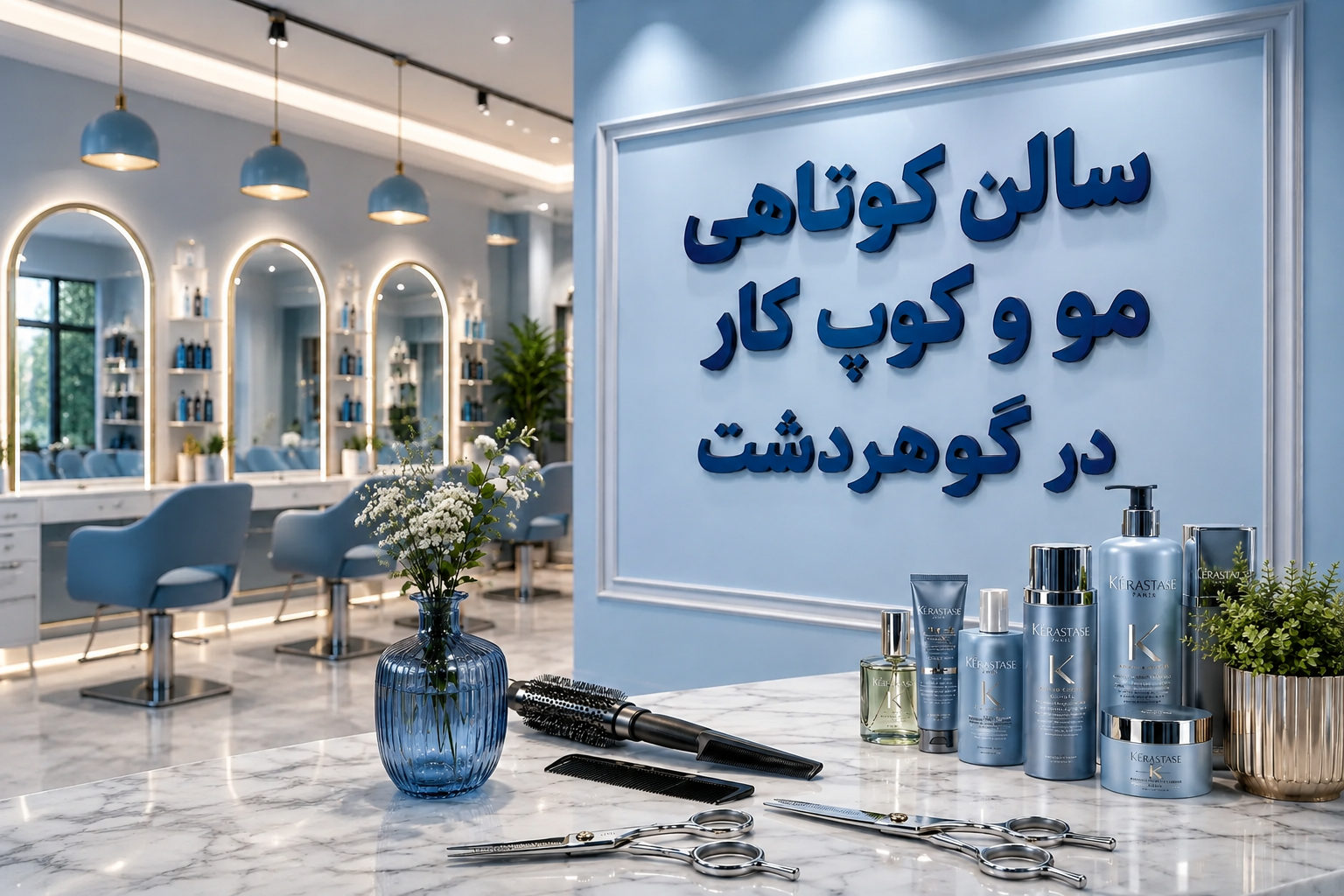 سالن کوتاهی مو در گوهردشت در زیباییها