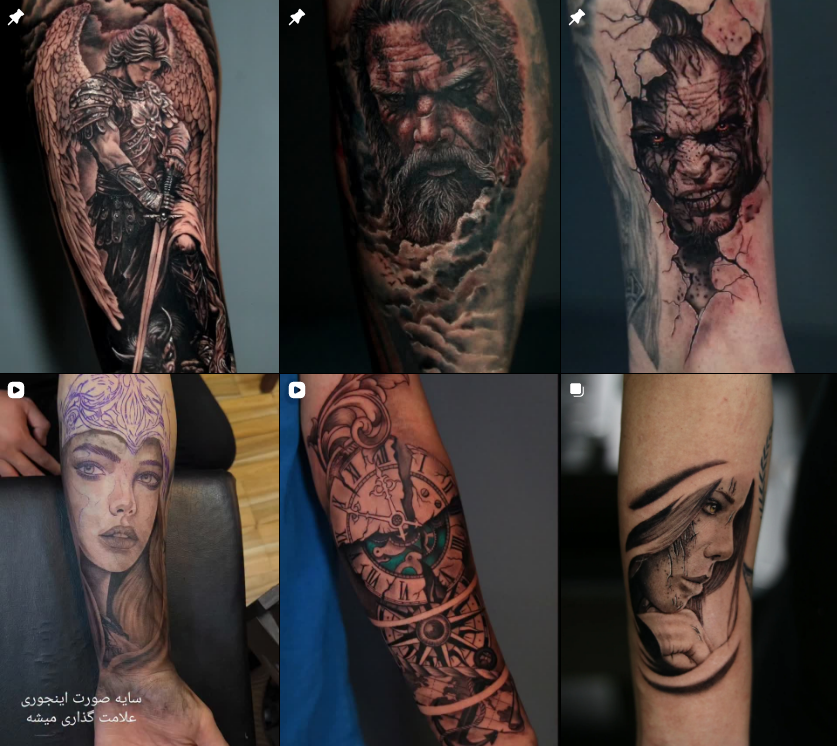 بهترین تاتو در کرج