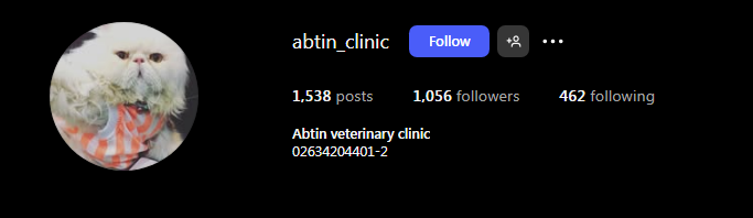 کلینیک دامپزشکی آبتین