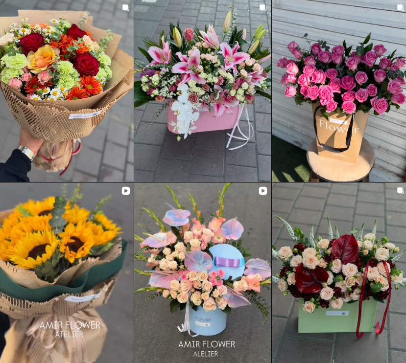 برترین گل فروشی در کرج