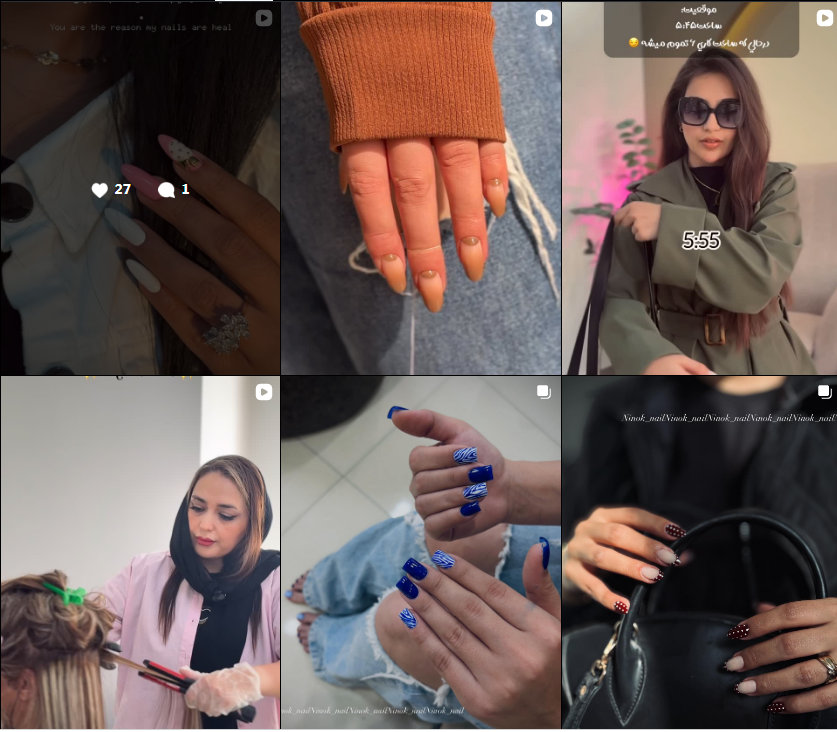 کاشت ناخن در کرج