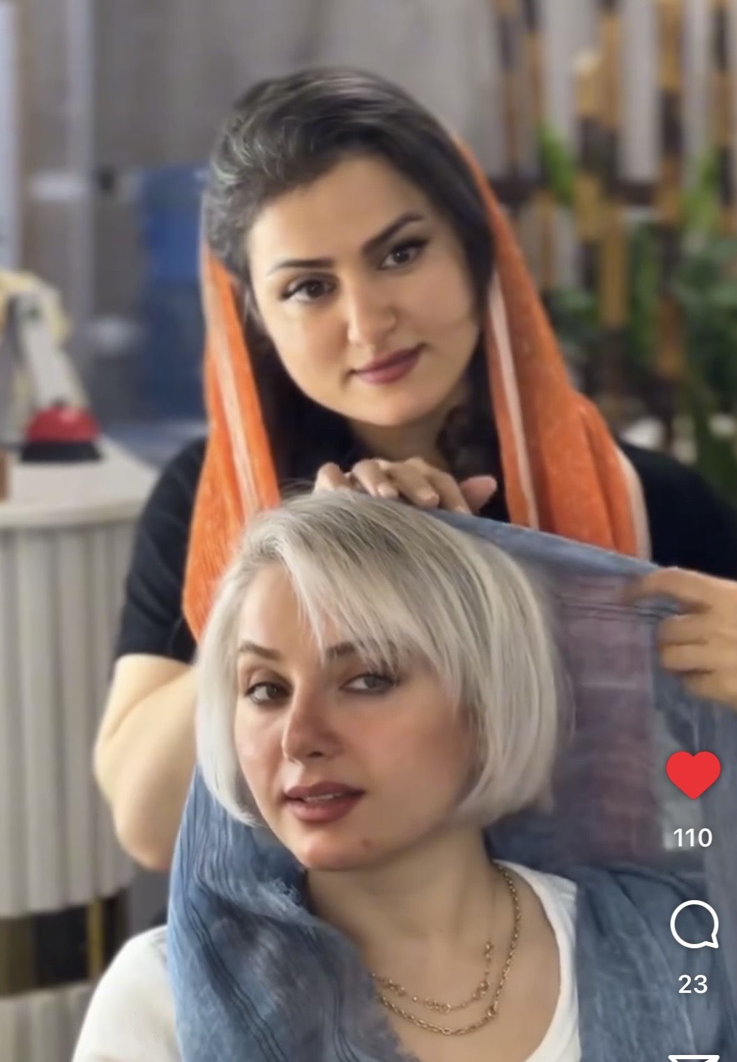 سالن رنگ مو در کرج