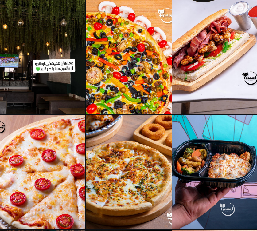 معرفی فست فود در کرج