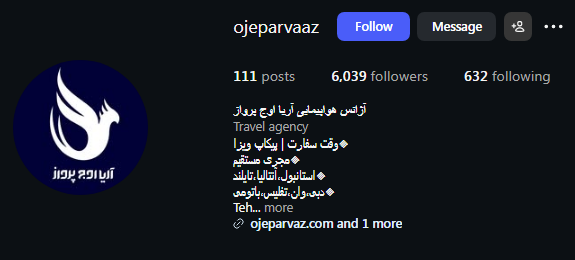 آژانس آریا اوج پرواز