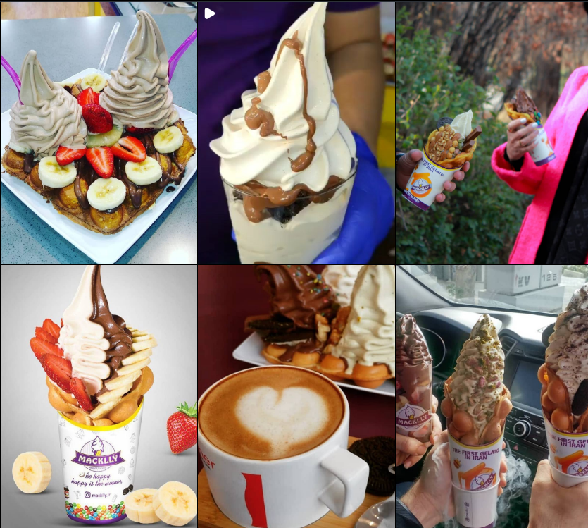 بهترین بستنی فروشی کرج