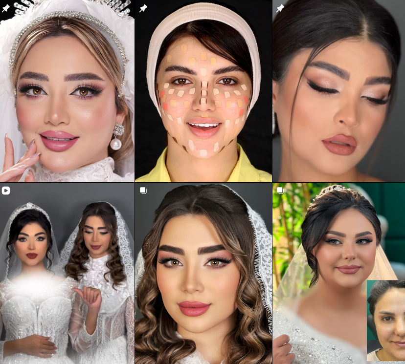 بهترین سالن زیبایی عروس در کرج