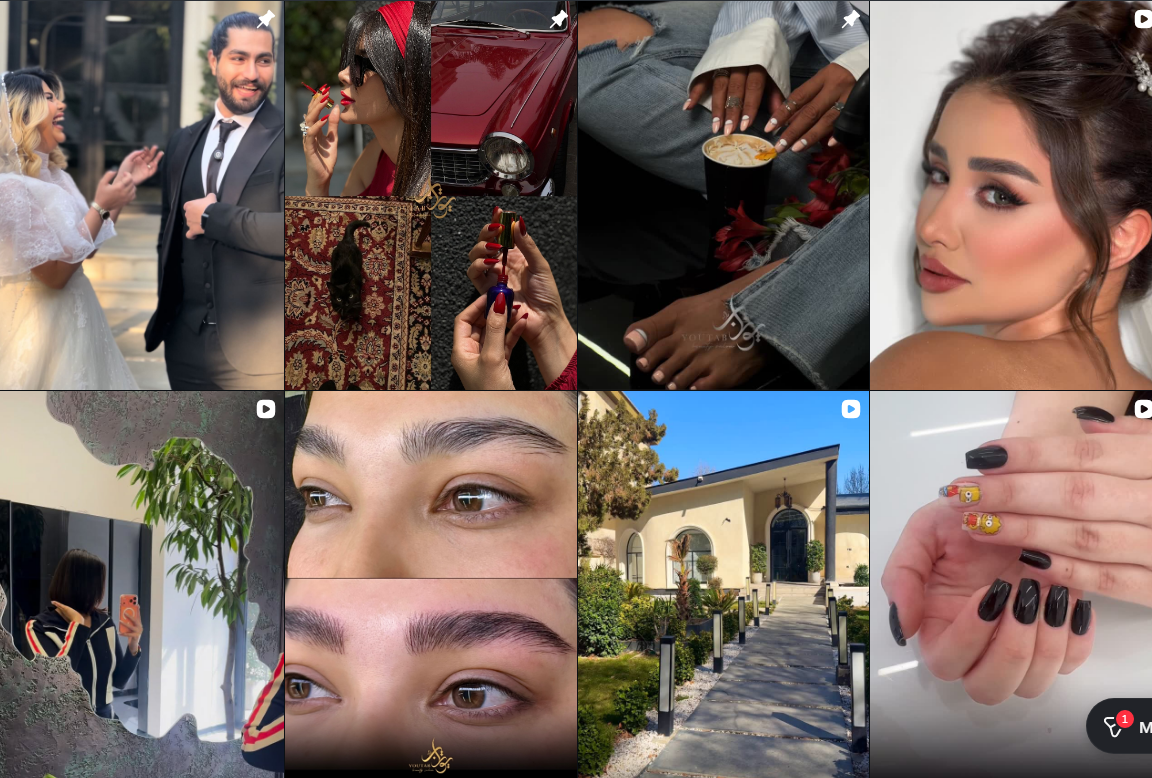 بهترین سالن کاشت ناخن در مهرشهر