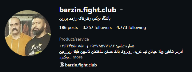 باشگاه بوکس برزین