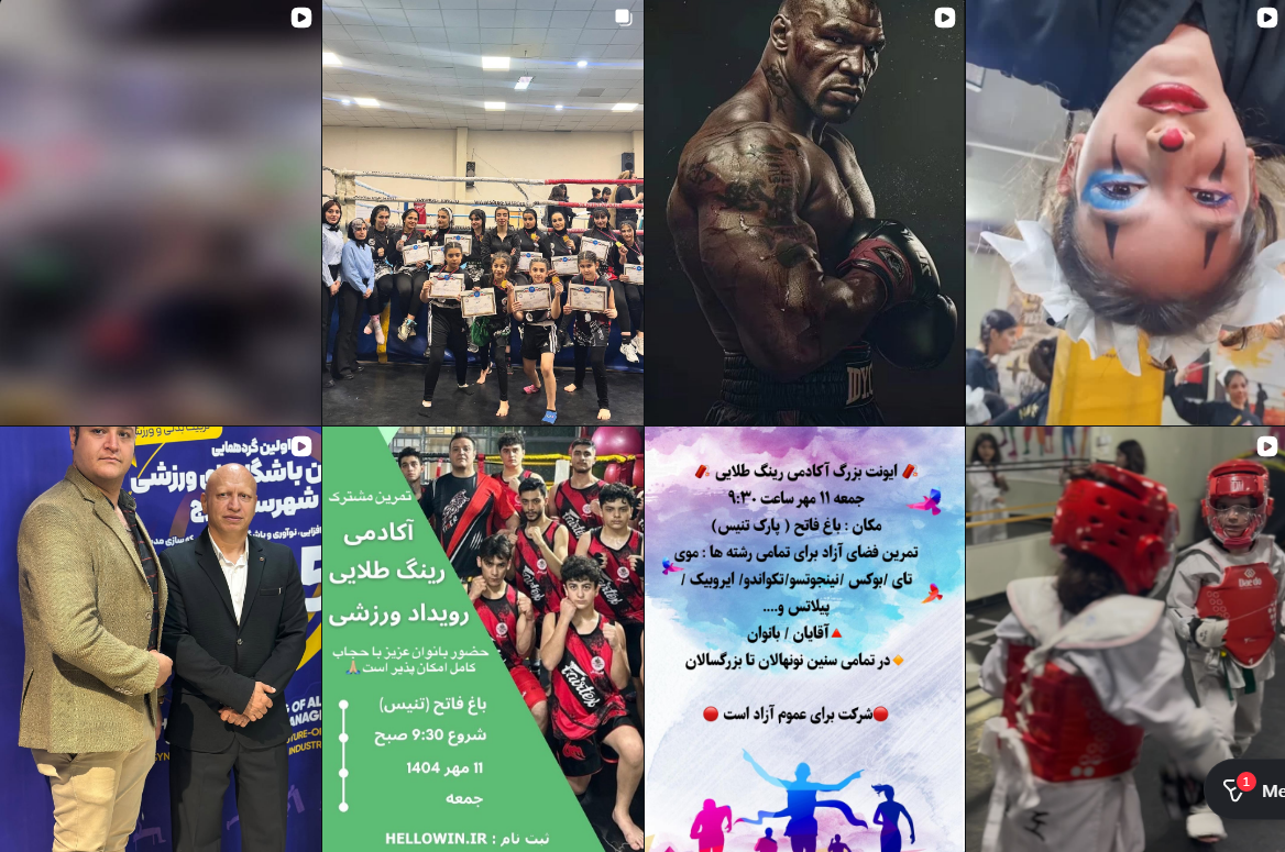 باشگاه بوکس کرج