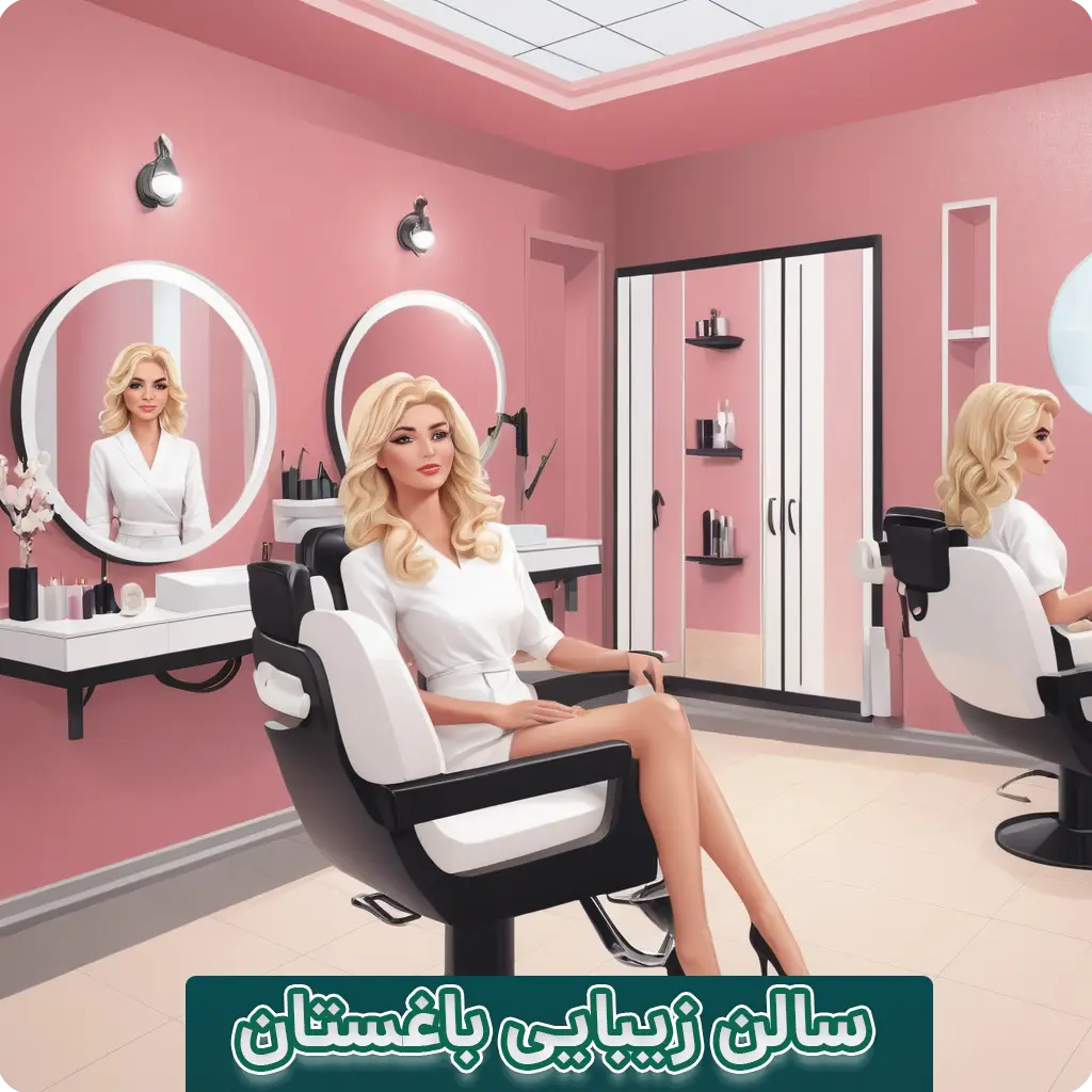 سالن زیبایی باغستان