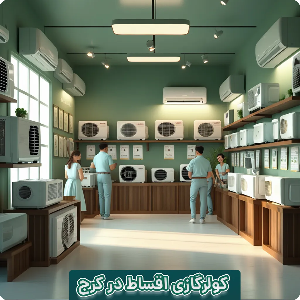 کولر گازی اقساط کرج