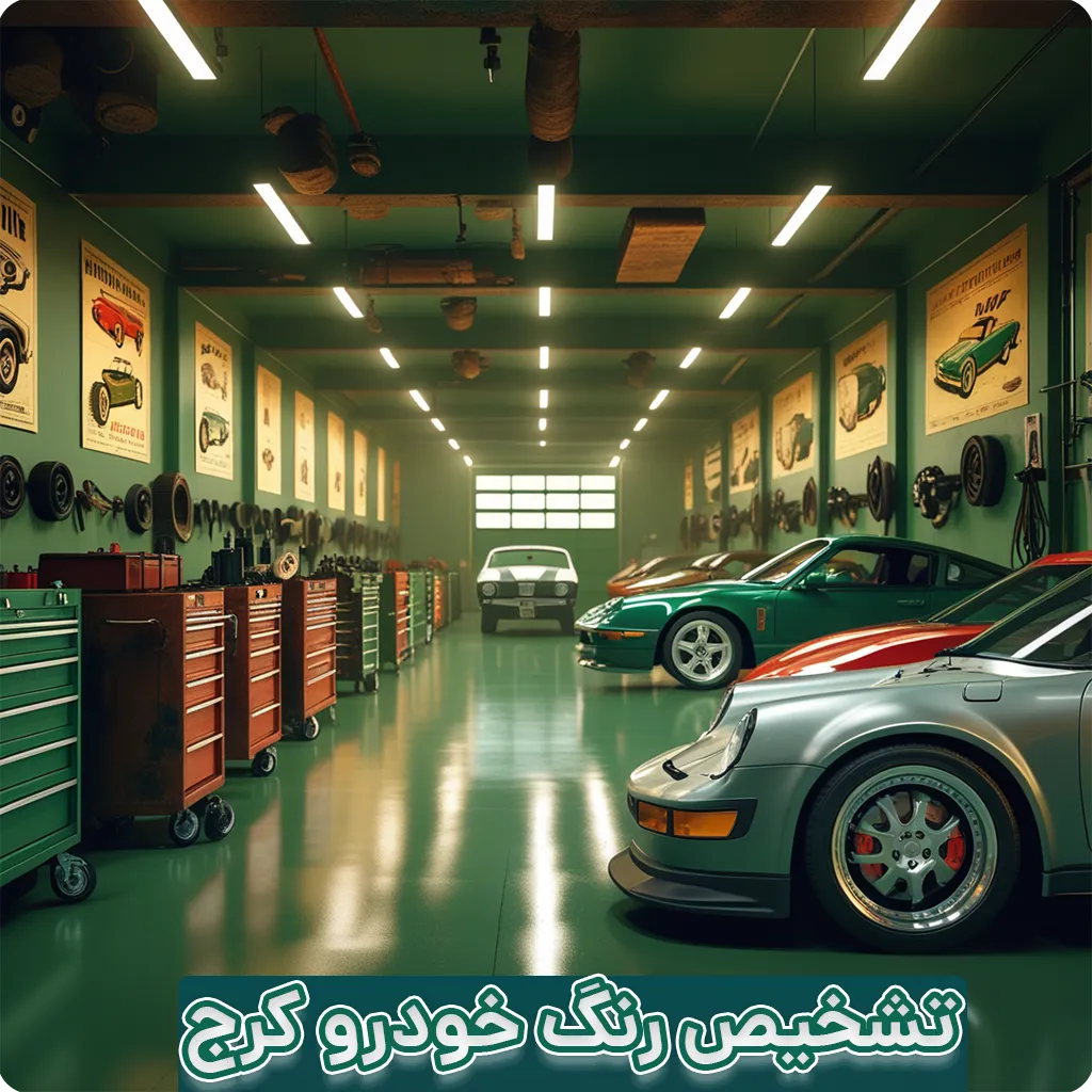 تشخیص رنگ ماشین کرج