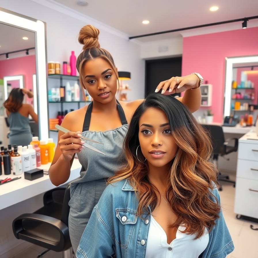 بهترین آرایشگاه زنانه در فردیس