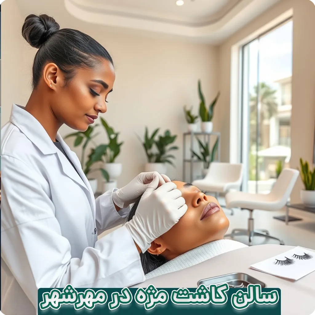 کاشت مژه در مهرشهر