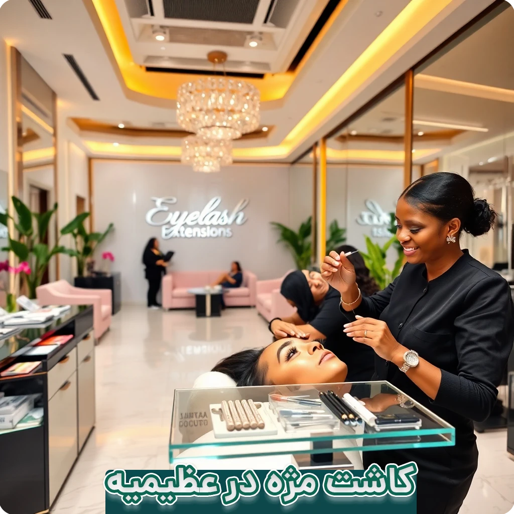 سالن کاشت مژه در عظیمیه