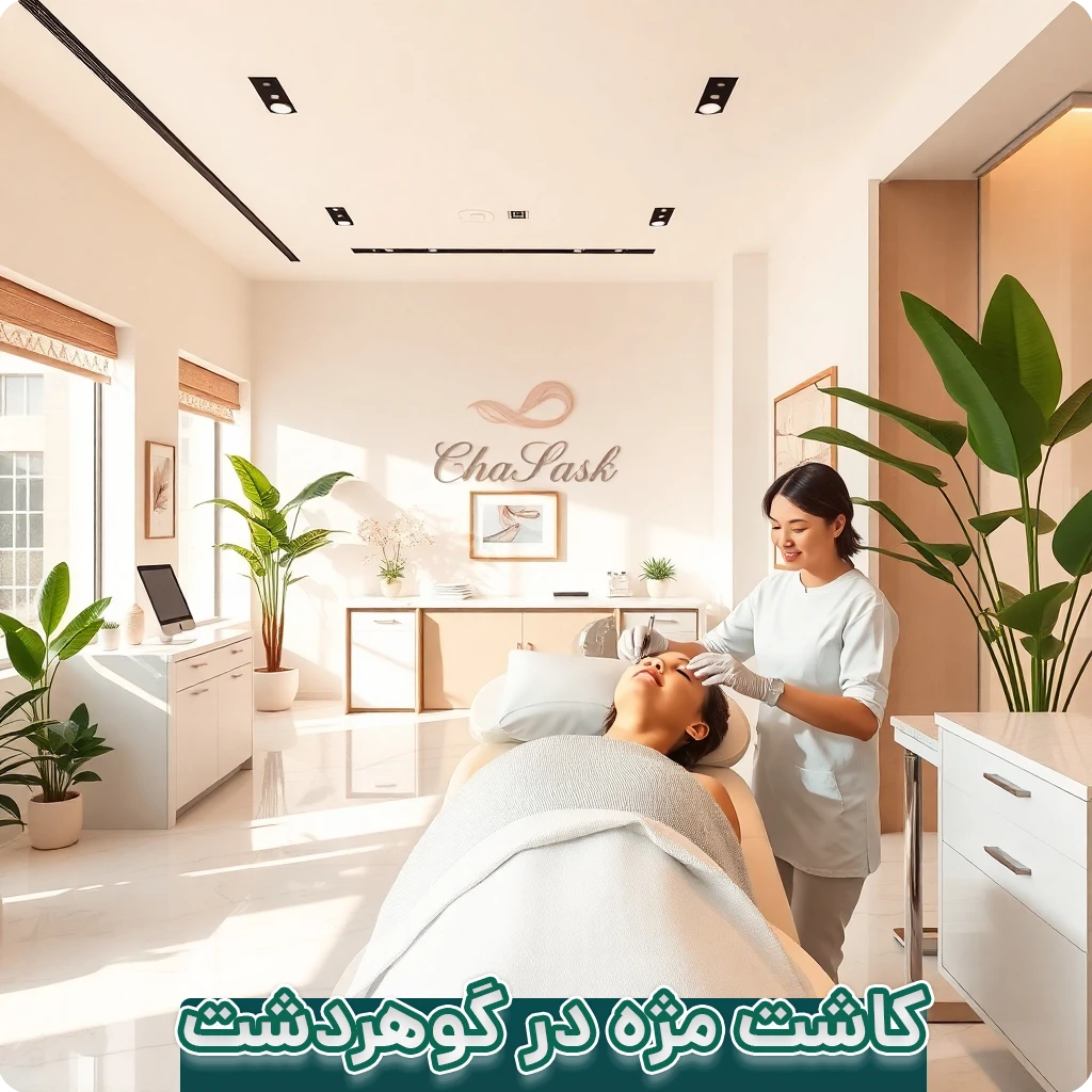 کاشت مژه در گوهردشت