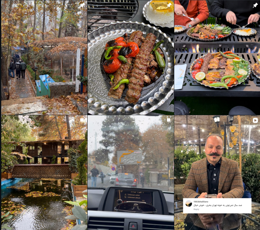 برترین رستورانهای جاده چالوس