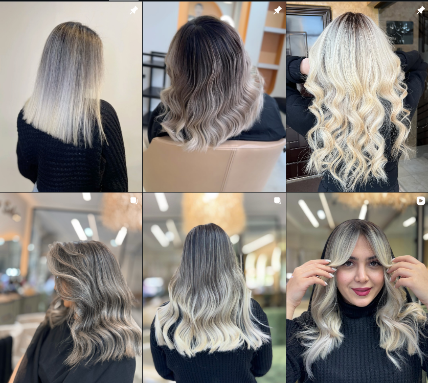 لیست مراکز آموزش رنگ مو در کرج