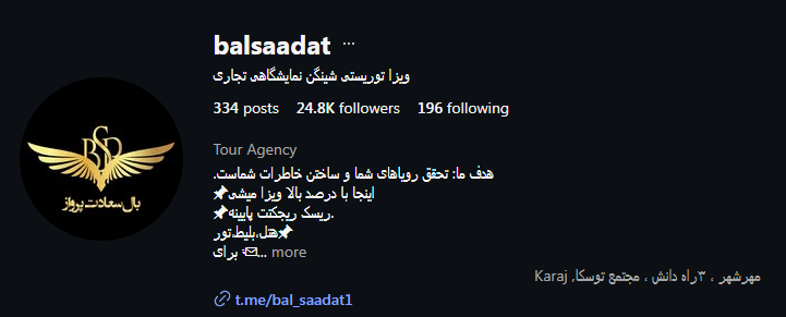 آژانس هواپیمایی بال سعادت