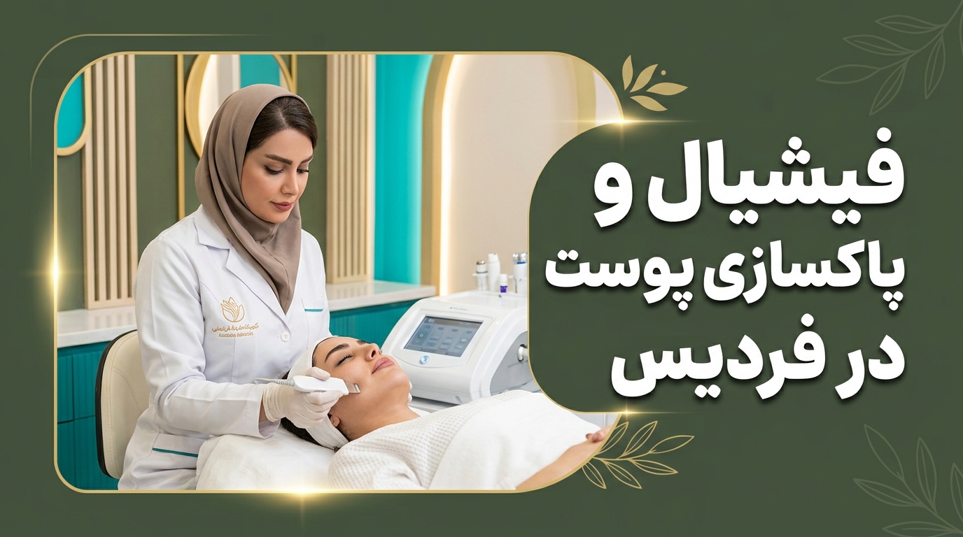 مرکز تخصصی فیشیال و پاکسازی پوست در فردیس