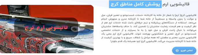 قالیشویی ارم
