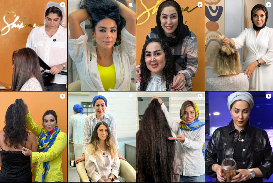 لیست بهترین سالن کراتینه مو در تهران