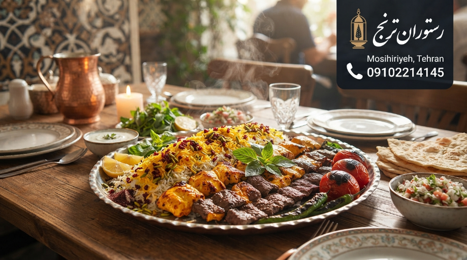 بهترین رستوران در مشیریه تهران