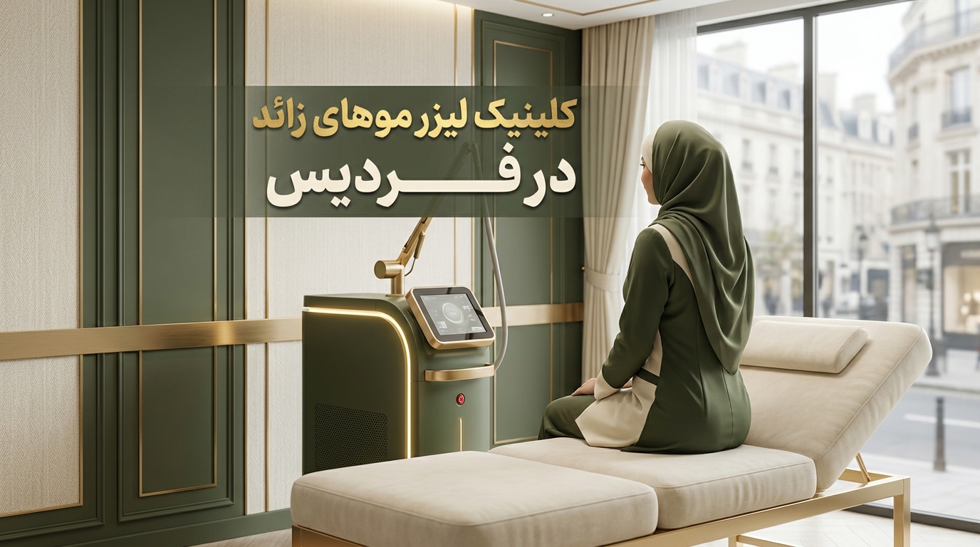 کلینیک لیزر موهای زائد در فردیس