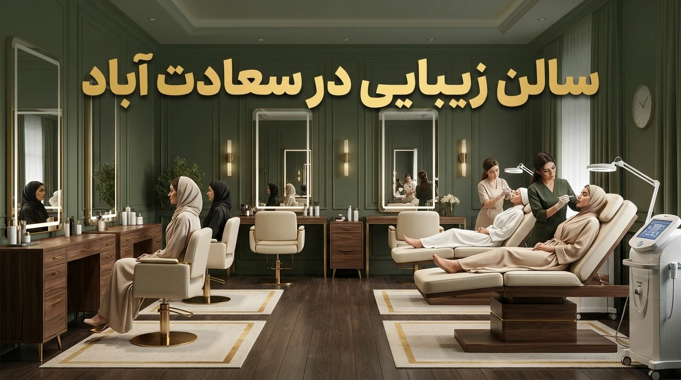 سالن زیبایی در سعادت آباد