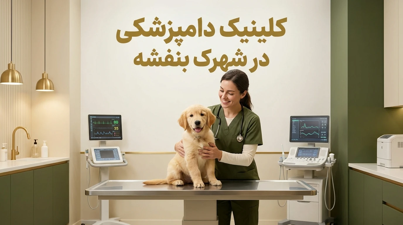 کلینیک دامپزشکی در شهرک بنفشه کرج