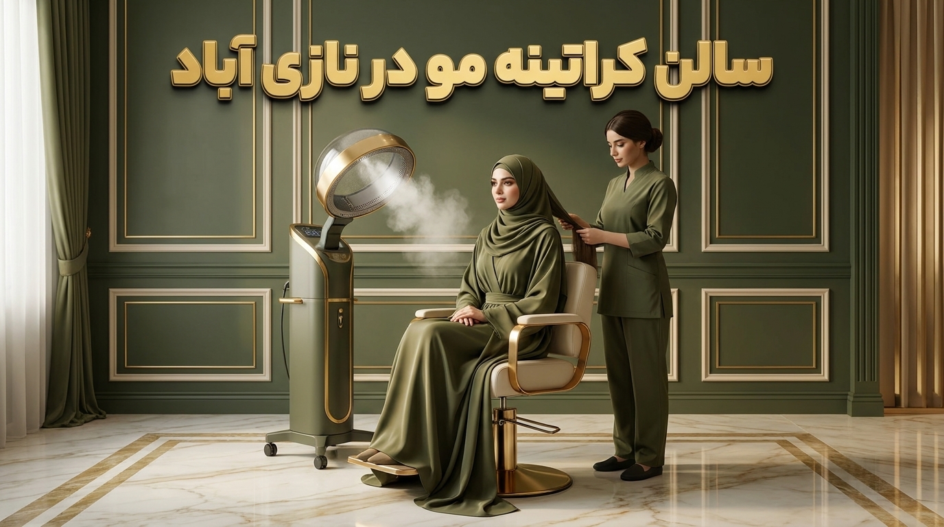 کراتینه مو در نازی آباد
